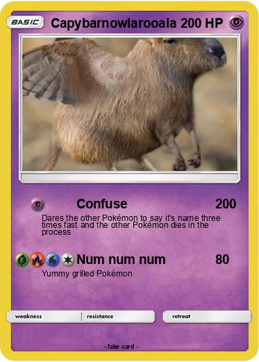 Pokemon Capybarnowlarooala