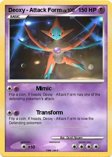 Pokemon Deoxy - Attack Form