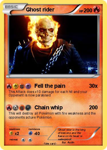 Pokemon Ghost rider