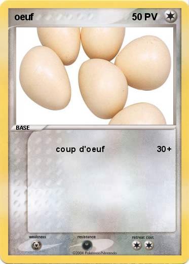 Pokemon oeuf