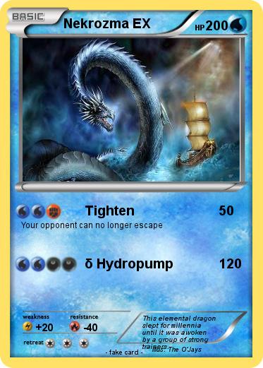 Pokemon Nekrozma EX