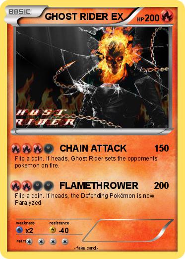 Pokemon GHOST RIDER EX