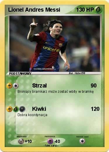 Pokemon Lionel Andres Messi