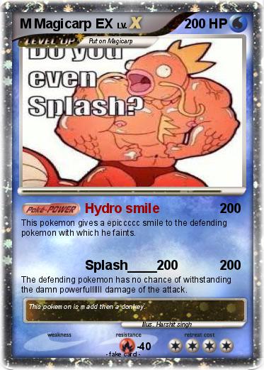 Pokemon M Magicarp EX