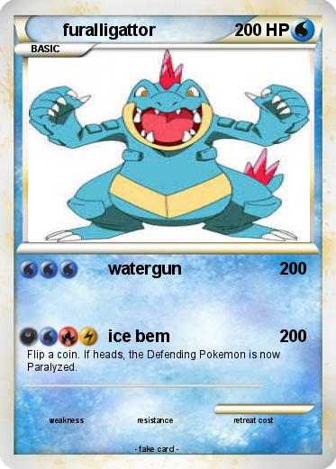 Pokemon furalligattor