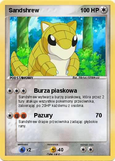 Pokemon Sandshrew