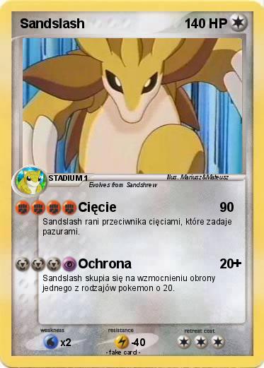 Pokemon Sandslash