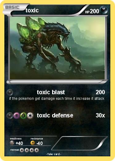 Pokemon toxic