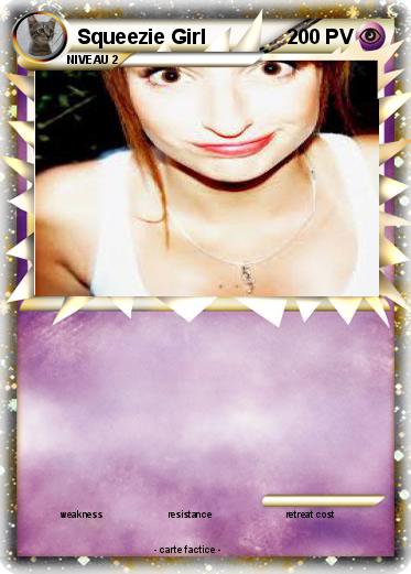 Pokemon Squeezie Girl