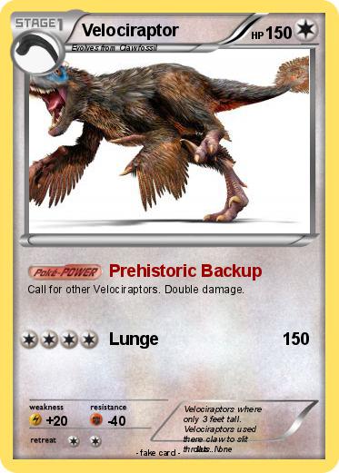 Pokemon Velociraptor