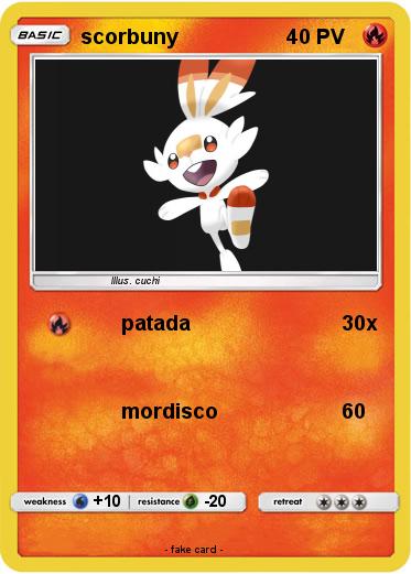 Pokemon scorbuny