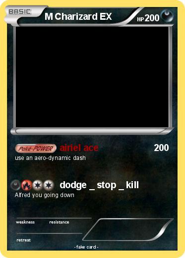 Pokemon M Charizard EX