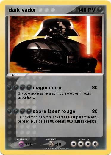 Pokemon dark vador