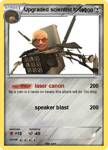 Pokemon Upgraded scientist toilet