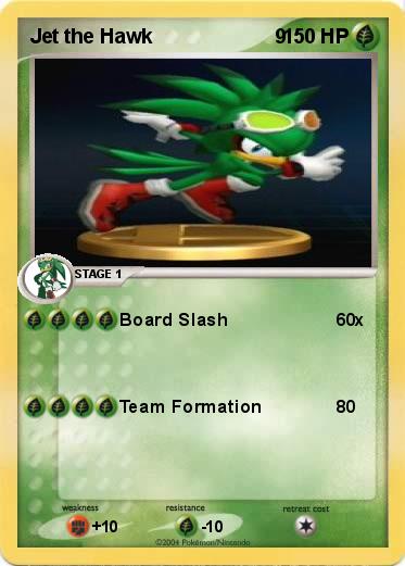Pokemon Jet the Hawk                      9   