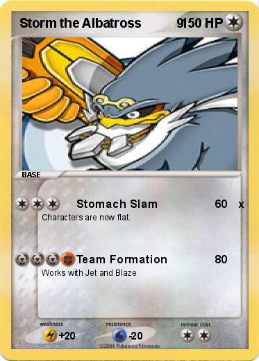Pokemon Storm the Albatross          9   