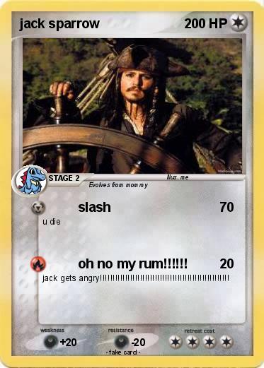 Pokemon jack sparrow