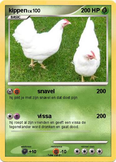 Pokemon kippen