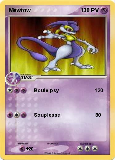 Pokemon Mewtow                             