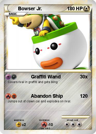 Pokemon Bowser Jr.