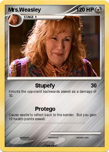 Pokemon Mrs.Weasley