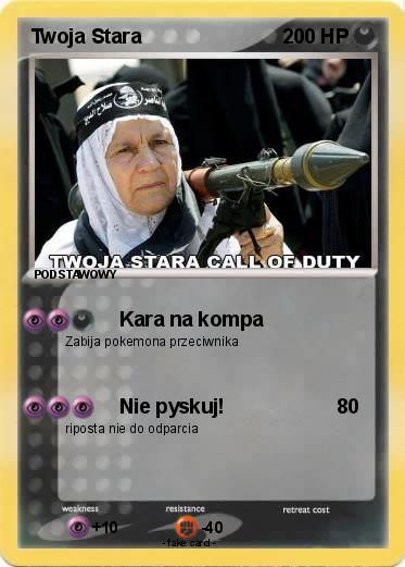 Pokemon Twoja Stara