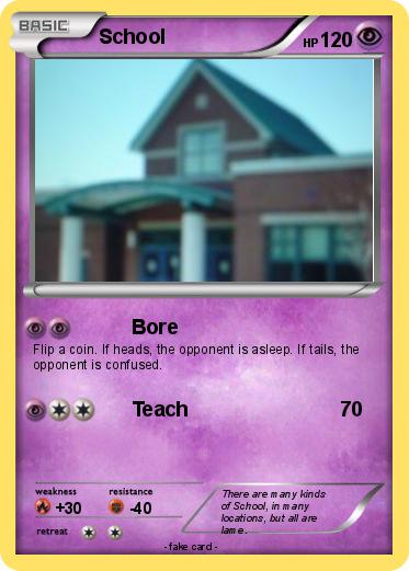 Pokemon School