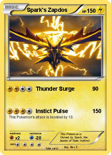 Pokemon Spark's Zapdos