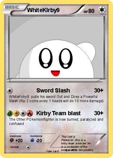 Pokemon WhiteKIrby9