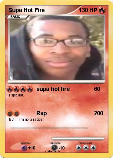 Pokemon Supa Hot Fire