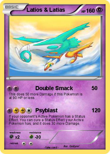 Pokemon Latios & Latias