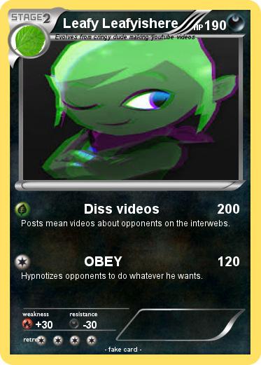 Pokemon Leafy Leafyishere