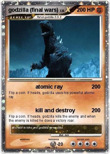 Pokemon godzilla (final wars)