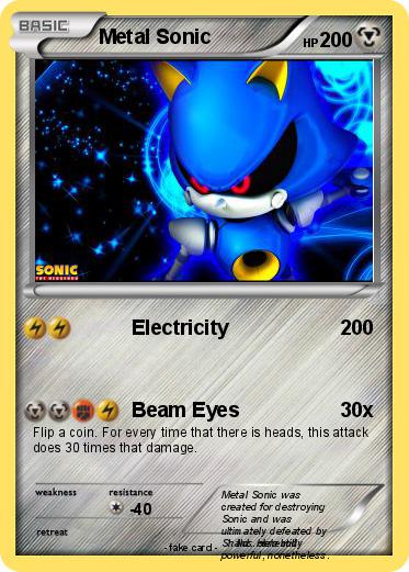 Pokemon Metal Sonic