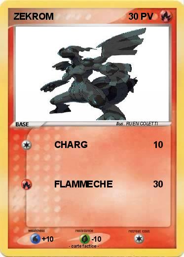 Pokemon ZEKROM