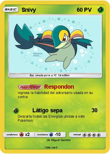 Pokemon Snivy
