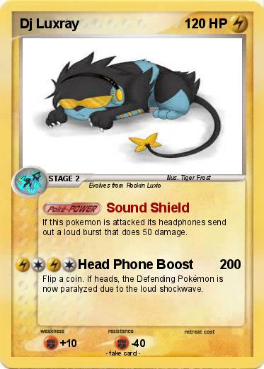 Pokemon Dj Luxray