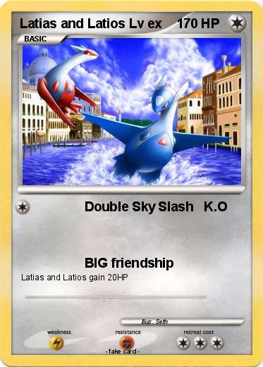 Pokemon Latias and Latios Lv ex    1