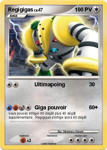Pokemon Regigigas