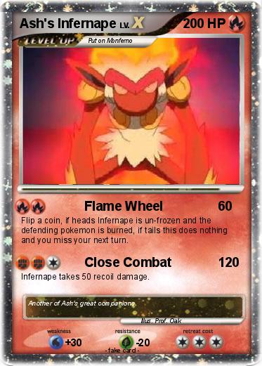 Pokemon Ash's Infernape