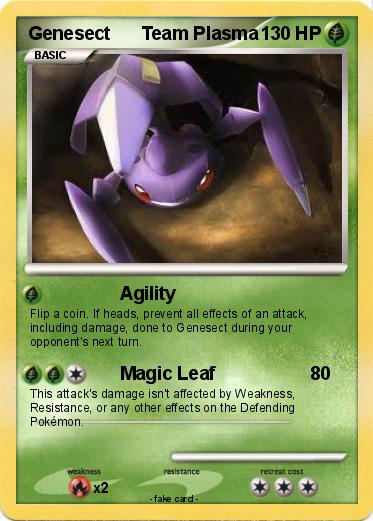Pokemon Genesect      Team Plasma