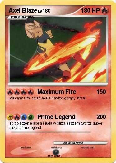 Pokemon Axel Blaze