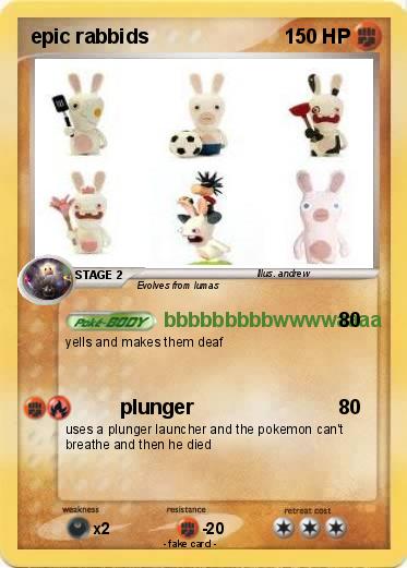 Pokemon epic rabbids