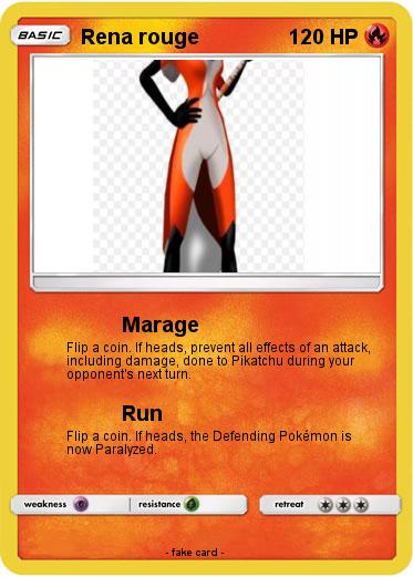 Pokemon Rena rouge