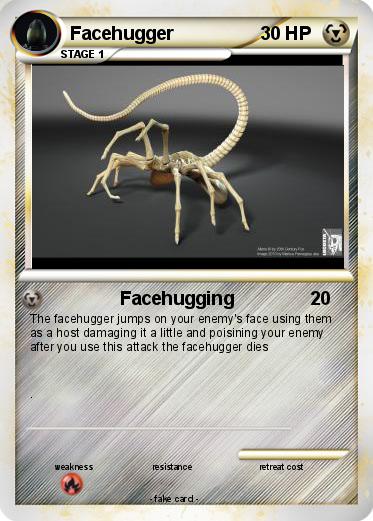 Pokemon Facehugger