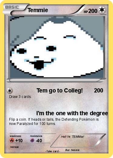 Pokemon Temmie