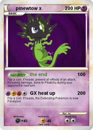 Pokemon pmewtow x