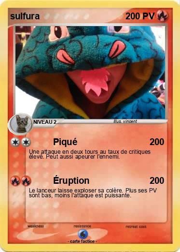 Pokemon sulfura