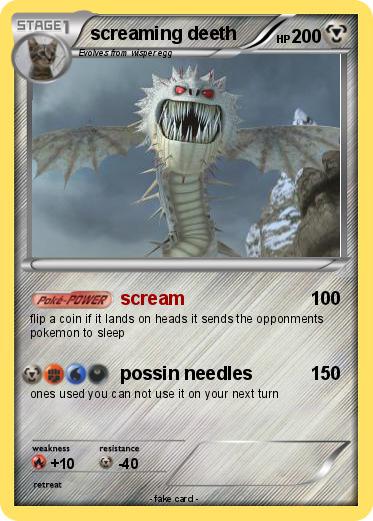 Pokemon screaming deeth
