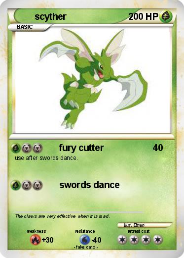 Pokemon scyther